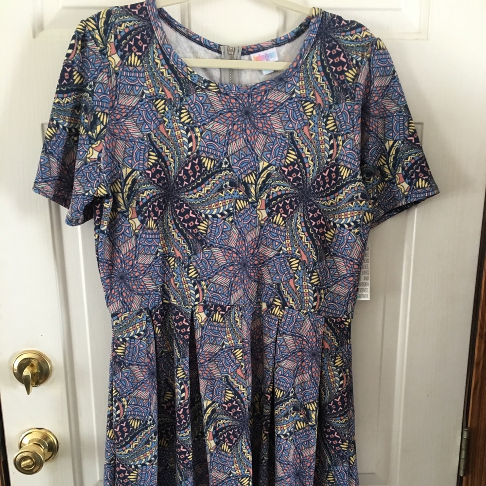 LuLaRoe 2xL Amelia dress NWT